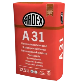 Ardex A31, Golv- & väggspackelmassa 12,5 kg.