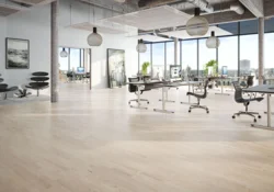 Moland Molaloc Ask, Parkett 3-stav, vit mattlack