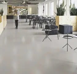 Marmoleum  Concrete - Orange Shimmer