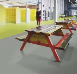 Marmoleum Concrete - Green Shimmer