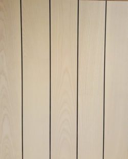 Ask Prima Vit Mattlack - Skeppsplanka med svart fog