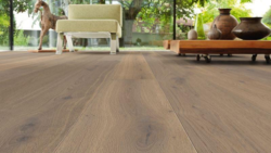 Haro plankgolv - Afrikansk ek light Purohvid Sauvage borstad nL+