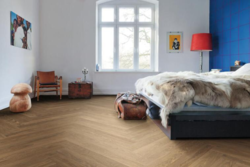 Sillbensstorformat Prestige - Ek sandgrå Markant borstad nD