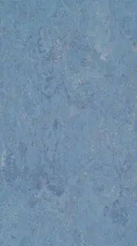 DLW Marmorette linoleum, Dusty Blue
