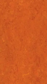 DLW Marmorette linoleum, Mandarin Orange