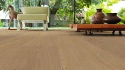 Haro plankgolv - Ek sandgrå Markant borstad nD