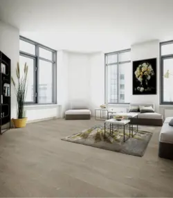 Ekplanka Luxembourg rustik mattlack borstad