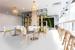 SPC vinyl klickgolv - Fiskben, Uni vit D2935