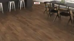 Haro laminatgolv Aqua - plankgolv, Valnöt Vario