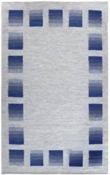 C. Olesen mattor - Gent - Blå - REST 140X200 CM