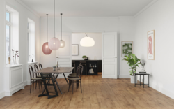 Moland Bastion Vinyl Wideplank, Vintage ek, 220x1828 mm.