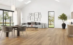 Moland Bastion Vinyl Wideplank, Mörk natur ek, 220x1828 mm.