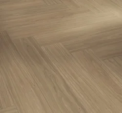 Parador Modular One - Ek Artemis karamellbrun, Elegant struktur, Fiskbensmönster