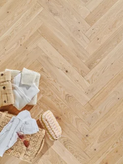 Panaget Fransk ek - Fiskbensparkett 90 Bois Flotté