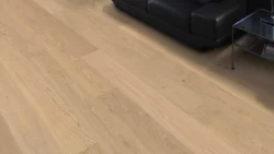 Haro plankegolv - Ek ljusvit Exklusiv borstad nL+