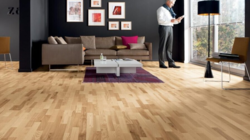 3-stavs Ask parkettgolv Favorit borstad nD