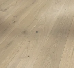 Trägolv Classic 3060 - Ek Soave vit, Planka Living Plus matt lack