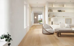 Moland Sandgate Plank - Ek Living, vit mattlack