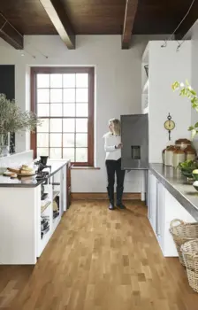 Kährs Tres 3-stav, Ek Lecco - Mattlackerad