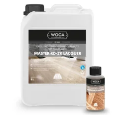 WOCA, Master RD 2K-lack med ISO free hard, Glans 10 - 5 liter Matt