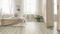 Haro laminatgolv, Plankgolv Ek Breda vit