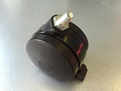 1000-serien, svängbart hjul med broms