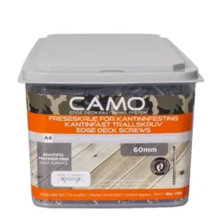 CAMO 4,2x60 mm. rostfri A4 terrasskruv - 1750 st.