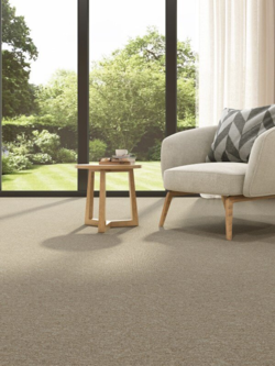 Turbo Bouclé heltäckningsmatta Beige