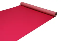 Mässmatta - rosa löpare i nålfilt