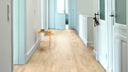 3-stavs parkettgolv - Ek Ljus vit lack - RESTPARTI