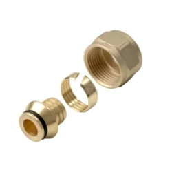 Wavin 1/2" x 15 mm. Pex kopplingssats