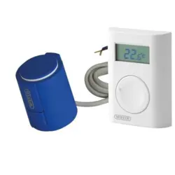 Wavin AHC 9000 rums- och telestat – trådlös, inkl. 24 V telestat