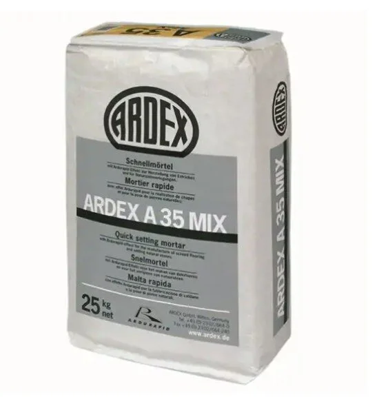 Ardex A35 MIX Snabbcement/avjämningsbruk, 25 kg.