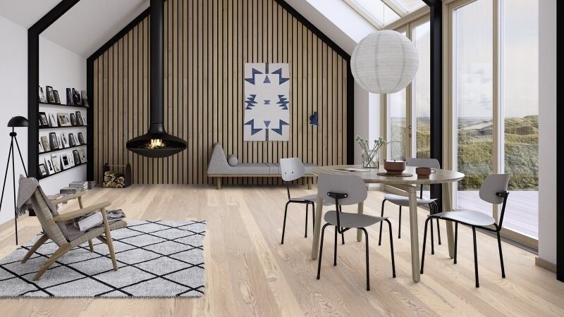 BOEN Ask vit Marcato, Plank