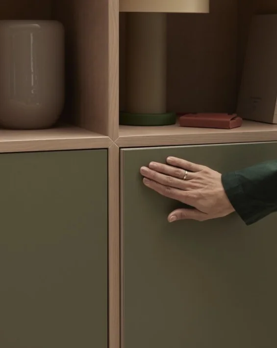 Bordlinoleum - Forbo Furniture Desktop Olive