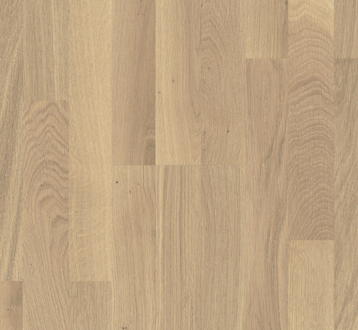 Parador Trägolv Basic 11-5 - Ek vit 3-stavs SB Rustik matt lack