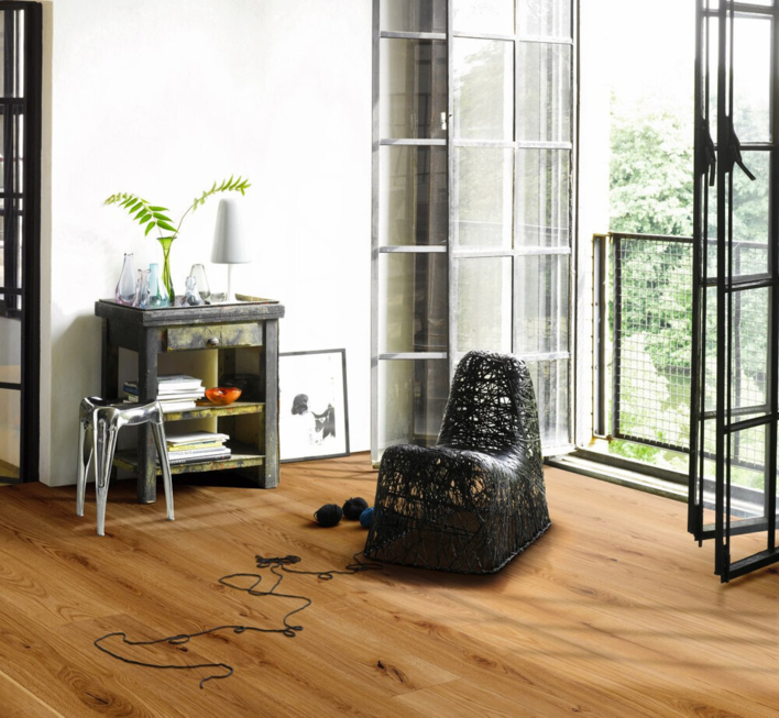 Parador Trägolv Basic 11-5 - Ek, Planka Rustik borstad naturoljad