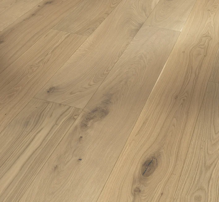 Parador Trägolv Basic 11-5 - Ek, Planka Rustik borstad vit naturoljad