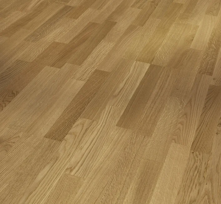 Trägolv Classic 3060 - Ek, 3-stavs Natur matt lack