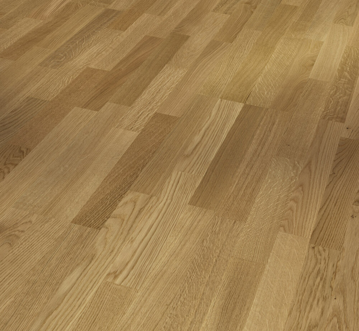 Trägolv Classic 3060 - Ek, 3-stavs Natur matt lack
