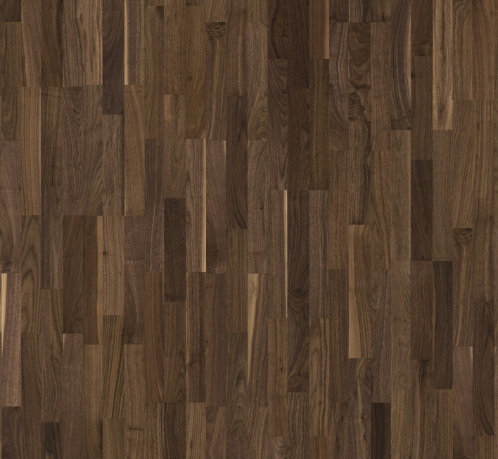 Trägolv Classic 3060 - Valnöt, 3-stavs Natur matt lack