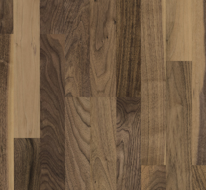 Trägolv Classic 3060 - Valnöt, 3-stavs Living matt lack