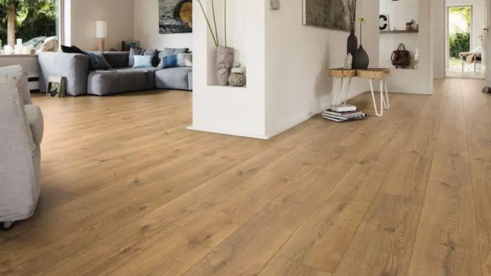 Haro laminatgolv, Gran Via - Ek Portland, Natur KAMPANJ