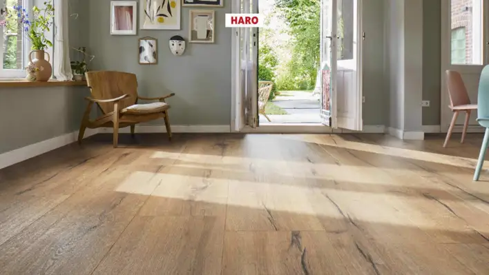 Haro laminatgolv, Gran Via - Ek Italica, Natur