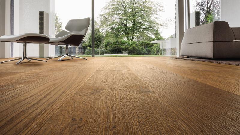 Haro plankgolv - Rökt ek Universal alpin borstad nL