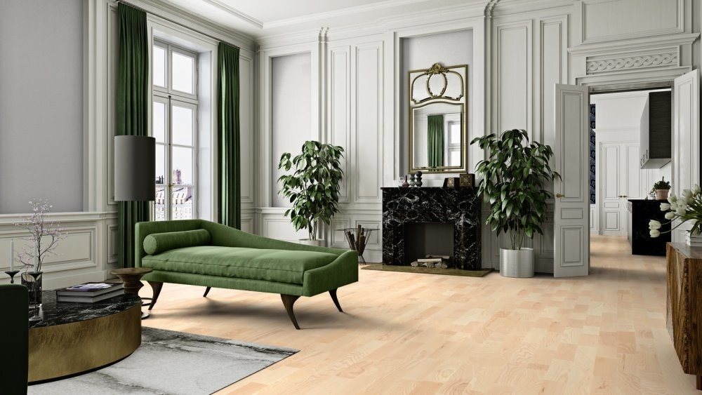 BOEN Ask vit Andante, Parkett