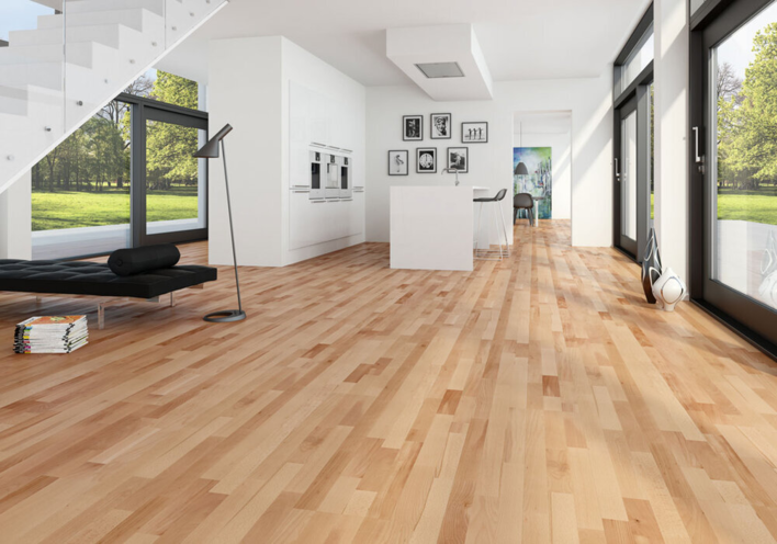 Moland Molaloc Bok, Parkett 3-stav, mattlack 190 mm.