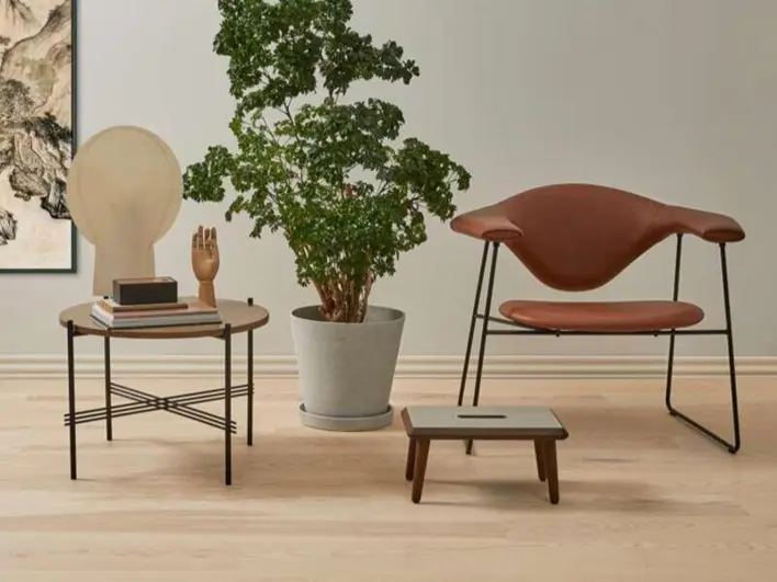 Timberman Slotsplank - Ask Accent borstad, Ultra lack vit