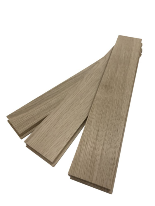 Massiv fiskbensparkett 16x68x408 mm. Natur - RESTFÖRSÄLJNING