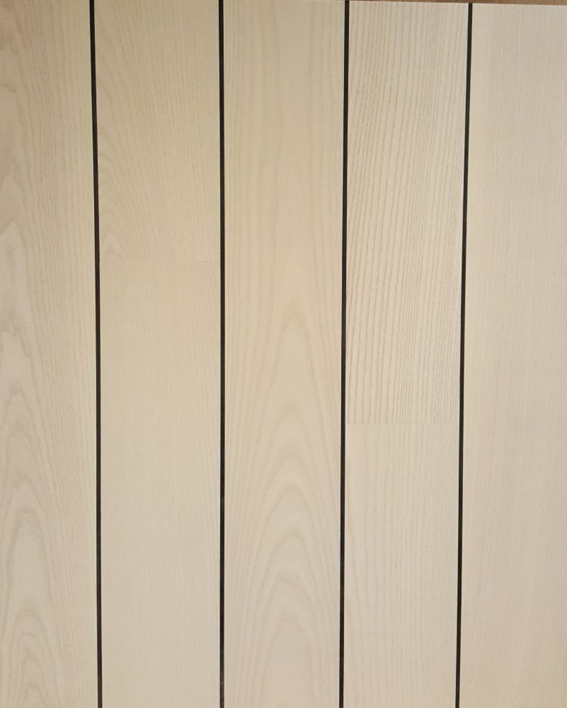 Ask Prima Vit Mattlack - Skeppsplanka med svart fog